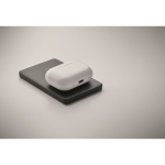 Powerbank magnética em alumínio reciclado com cabo e anel 5.000mAh cor preto vista fotografia sétima vista