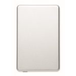 Powerbank magnética em alumínio reciclado com cabo e anel 5.000mAh cor prateado mate nona vista