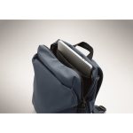 Mochila de nylon repelente à água compatível com portátil de 16” cor preto mate vista fotografia terceira vista