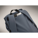 Mochila de nylon repelente à água compatível com portátil de 16” cor preto mate vista fotografia sexta vista