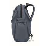 Mochila de nylon repelente à água compatível com portátil de 16” cor preto mate décima vista