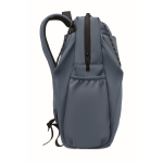 Mochila de nylon repelente à água compatível com portátil de 16” cor preto mate
