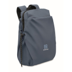 Mochila de nylon repelente à água compatível com portátil de 16” cor preto mate vista principal