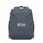 Mochila de nylon repelente à água compatível com portátil de 16” cor preto mate vista principal