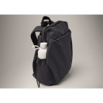 Mochila de nylon repelente à água compatível com portátil de 16” cor azul-marinho vista fotografia quarta vista
