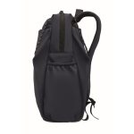 Mochila de nylon repelente à água compatível com portátil de 16” cor azul-marinho décima vista