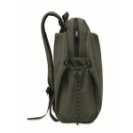 Mochila de nylon repelente à água compatível com portátil de 16” cor verde-escuro oitava vista
