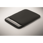 Capa de neopreno para tablet com 3 mm de espessura e tamanho de 11'' cor preto vista fotografia quarta vista