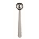 Colher doseadora de aço inoxidável com clip de fecho 15 ml cor prateado oitava vista
