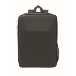 Mochila para portátil em RPET 600D com frente rígida 15'' cor preto terceira vista
