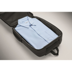 Mochila para portátil em RPET 600D com frente rígida 15'' cor preto vista fotografia