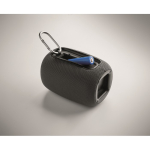 Altifalante sem fios recarregável com cabo USB-C com potência de 8W cor cinzento-escuro vista fotografia sétima vista