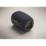 Altifalante sem fios recarregável com cabo USB-C com potência de 8W cor azul-marinho vista fotografia quinta vista