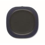 Altifalante sem fios recarregável com cabo USB-C com potência de 8W cor azul-marinho nona vista