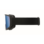 Óculos de ski com lente espelhada, proteção UV400 e anti-riscos cor azul terceira vista