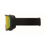Óculos de ski com lente espelhada, proteção UV400 e anti-riscos cor cor-de-laranja terceira vista