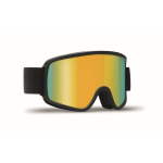 Óculos de ski com lente espelhada, proteção UV400 e anti-riscos cor cor-de-laranja