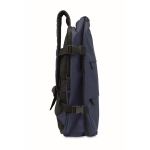 Mochila de cabine extensível em RPET 600D com vários bolsos 20 L cor azul