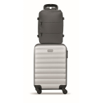 Mochila de cabine extensível em RPET 600D com vários bolsos 20 L cor cinzento-escuro
