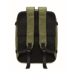 Mochila de cabine extensível em RPET 600D com vários bolsos 20 L cor verde militar quarta vista