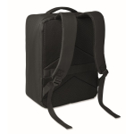 Mochila de viagem em RPET 600D com saco de vácuo e bomba incluída 18L cor preto segunda vista