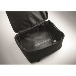 Mochila de viagem em RPET 600D com saco de vácuo e bomba incluída 18L cor preto vista fotografia oitava vista