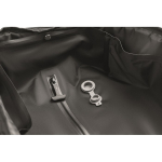 Mochila de viagem em RPET 600D com saco de vácuo e bomba incluída 18L cor preto vista fotografia