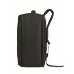 Mochila de viagem em RPET 600D com saco de vácuo e bomba incluída 18L cor preto