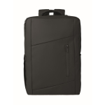 Mochila em RPET com revestimento em PU para portátil até 15'' cor preto terceira vista