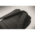 Mochila em RPET com revestimento em PU para portátil até 15'' cor preto vista fotografia sétima vista