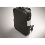 Mochila em RPET com revestimento em PU para portátil até 15'' cor preto vista fotografia