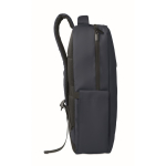 Mochila em RPET com revestimento em PU para portátil até 15'' cor azul