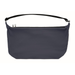 Bolsa a tiracolo urbana em nylon repelente à água com alça ajustável cor azul sexta vista