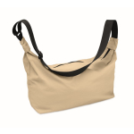 Bolsa a tiracolo urbana em nylon repelente à água com alça ajustável cor caqui