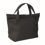 Bolsa de PU para bicicleta com fixação ao porta-bagagens 10 L cor preto oitava vista