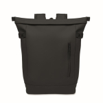 Mochila em PU com capacidade para PC de 15” e fitas para bicicleta 20 L cor preto terceira vista