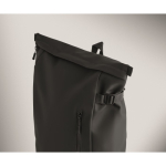 Mochila em PU com capacidade para PC de 15” e fitas para bicicleta 20 L cor preto vista fotografia sétima vista
