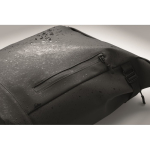 Mochila em PU com capacidade para PC de 15” e fitas para bicicleta 20 L cor preto vista fotografia