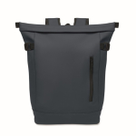 Mochila em PU com capacidade para PC de 15” e fitas para bicicleta 20 L cor azul terceira vista