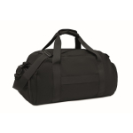 Saco desportivo em nylon com fita para trolley e alça a tiracolo 20L cor preto segunda vista