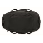 Saco desportivo em nylon com fita para trolley e alça a tiracolo 20L cor preto nona vista