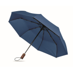 Guarda-chuva dobrável de poliéster resistente ao vento e automático Ø94 cor azul real