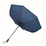 Guarda-chuva dobrável de poliéster resistente ao vento e automático Ø94 cor azul real quarta vista