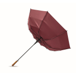Guarda-chuva automático em pongee resistente ao vento Ø137 cor bordeaux oitava vista