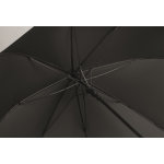 Guarda-chuva automático em pongee resistente ao vento Ø137 cor preto vista fotografia quarta vista