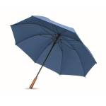 Guarda-chuva automático em pongee resistente ao vento Ø137 cor azul real terceira vista
