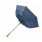Guarda-chuva automático em pongee resistente ao vento Ø137 cor azul real oitava vista