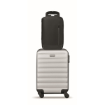 Mochila para portátil com detalhes em PU e fita para trolley 15'' cor preto décima vista