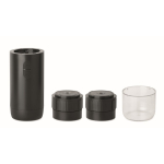 Máquina de café portátil, moído ou cápsulas compatíveis 1.800mAh cor preto quarta vista