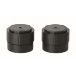 Máquina de café portátil, moído ou cápsulas compatíveis 1.800mAh cor preto quinta vista